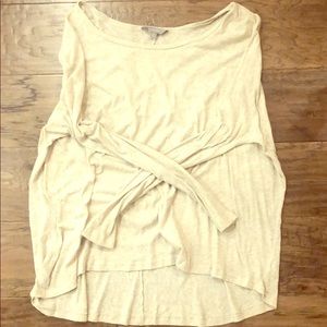 Long Sleeve Drapey Tee